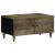Masuta de cafea gri deschis 80x50x40 cm lemn masiv de mango GartenMobel Dekor