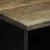 Noptiera gri deschis 40x33x46 cm lemn masiv de mango GartenMobel Dekor