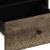 Noptiere 2 buc Gri deschis 40x33x46 cm Lemn masiv de mango GartenMobel Dekor