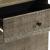 Noptiera gri deschis 50x33x60 cm lemn masiv de mango GartenMobel Dekor