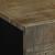 Noptiera gri deschis 50x33x60 cm lemn masiv de mango GartenMobel Dekor