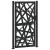 Poarta de gradina neagra 105x180 cm Design cu lumina din otel GartenMobel Dekor