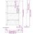 Poarta de gradina neagra 105x180 cm Design cu lumina din otel GartenMobel Dekor