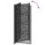 Poarta de gradina neagra 105x205 cm Design cu frunze de otel GartenMobel Dekor