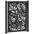 Poarta de gradina neagra 105x130 cm Design ondulat de otel GartenMobel Dekor