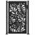 Poarta de gradina neagra 105x155 cm Design ondulat de otel GartenMobel Dekor