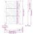 Poarta de gradina neagra 105x155 cm Design ondulat de otel GartenMobel Dekor