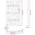 Poarta de gradina neagra 105x180 cm design flacara din otel GartenMobel Dekor