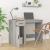Birou, gri beton, 100x49x75 cm, lemn prelucrat GartenMobel Dekor