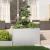 Jardinieră 120x80x80 cm oțel inoxidabil GartenMobel Dekor