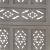 Paravan cameră sculptat manual 5 panouri gri 200x165 cm mango GartenMobel Dekor