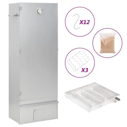 Afumătoare cuptor/grătar, generator fum rece, oțel galvanizat GartenMobel Dekor