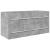 Set mobilier de baie, 2 piese, gri beton, lemn compozit GartenMobel Dekor
