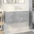 Set mobilier de baie, 2 piese, gri beton, lemn compozit GartenMobel Dekor