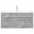 Set mobilier de baie, 2 piese, gri beton, lemn compozit GartenMobel Dekor
