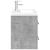 Set mobilier de baie, 2 piese, gri beton, lemn compozit GartenMobel Dekor