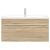 Set mobilier de baie, 2 piese, stejar sonoma, lemn prelucrat GartenMobel Dekor