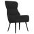 Scaun de relaxare, negru, material textil GartenMobel Dekor