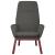 Scaun de relaxare, gri închis, material textil GartenMobel Dekor