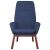 Scaun de relaxare, albastru, material textil GartenMobel Dekor