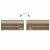 Bancă de pantofi Stejar Sonoma 102x30,5x45 cm Lemn prelucrat GartenMobel Dekor