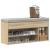 Bancă de pantofi Stejar Sonoma 102x30,5x45 cm Lemn prelucrat GartenMobel Dekor