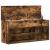 Bancă de pantofi, stejar fumuriu, 102x30,5x45 cm lemn prelucrat GartenMobel Dekor
