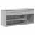 Bancă de pantofi, gri sonoma, 102x30,5x45 cm, lemn prelucrat GartenMobel Dekor