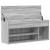Bancă de pantofi, gri sonoma, 102x30,5x45 cm, lemn prelucrat GartenMobel Dekor
