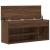 Bancă de pantofi, stejar maro, 102x30,5x45 cm, lemn prelucrat GartenMobel Dekor