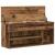 Banchetă de pantofi, lemn vechi, 102x30,5x45 cm, lemn prelucrat GartenMobel Dekor