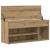 Banchetă pantofar stejar artizanal 102x30,5x45cm lemn prelucrat GartenMobel Dekor