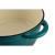 Cratita cu capac, fonta emailata, turcoaz, 4 L, Perfect Home GartenVIP DiyLine