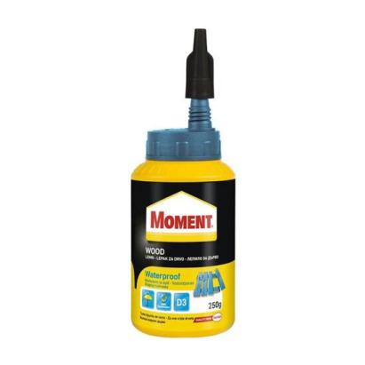 Adeziv pentru lemn, D3, 250 g, Moment Wood Waterproof GartenVIP DiyLine