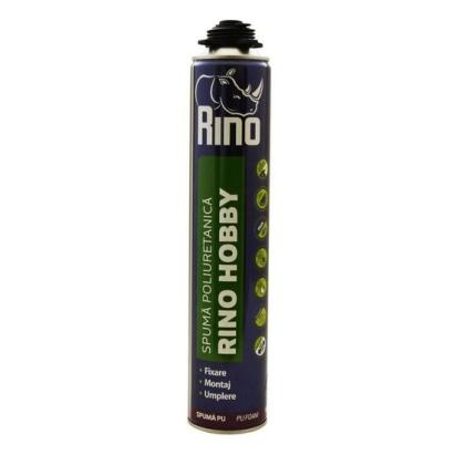 Spuma poliuretanica pentru pistol, 650 ml, Rino Hobby GartenVIP DiyLine