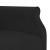 Canapea extensibilă în formă de L negru 271x140x70 cm catifea GartenMobel Dekor