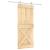 Ușă glisantă cu set de feronerie 85x210 cm, lemn masiv de pin GartenMobel Dekor