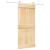 Ușă glisantă cu set feronerie, 90x210 cm, lemn masiv de pin GartenMobel Dekor