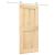 Ușă glisantă cu set feronerie, 90x210 cm, lemn masiv de pin GartenMobel Dekor