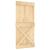 Ușă glisantă cu set de feronerie 95x210 cm, lemn masiv de pin GartenMobel Dekor