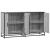 Dulap, gri sonoma, 134x35x76 cm, lemn prelucrat GartenMobel Dekor