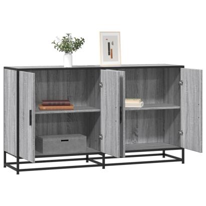 Dulap, gri sonoma, 134x35x76 cm, lemn prelucrat GartenMobel Dekor