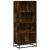 Bibliotecă, stejar fumuriu, 60x35x139 cm, lemn prelucrat GartenMobel Dekor