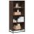 Bibliotecă, stejar maro, 60x35x139 cm, lemn prelucrat GartenMobel Dekor