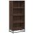 Bibliotecă, stejar maro, 60x35x139 cm, lemn prelucrat GartenMobel Dekor