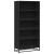 Bibliotecă, negru, 80,5x35x170,5 cm, lemn prelucrat GartenMobel Dekor