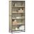 Bibliotecă, stejar sonoma, 80,5x35x170,5 cm, lemn prelucrat GartenMobel Dekor