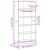 Bibliotecă, stejar sonoma, 80,5x35x170,5 cm, lemn prelucrat GartenMobel Dekor