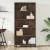 Bibliotecă, stejar maro, 80,5x35x170,5 cm, lemn prelucrat GartenMobel Dekor