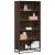 Bibliotecă, stejar maro, 80,5x35x170,5 cm, lemn prelucrat GartenMobel Dekor
